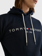 Худі чоловіче Tommy Hilfiger MW0MW10752 S Блакитне (8719858488756) - зображення 4