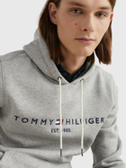 Bluza męska z kapturem Tommy Hilfiger MW0MW10752 XL Szare (8719858492289) - obraz 4