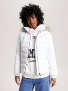 Куртка жіноча Tommy Jeans DW0DW08588-YBR XL Біла (8720112585357) - зображення 1