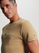 Koszulka męska basic Tommy Hilfiger MW0MW11797-RBL XL Khaki (8720644154847) - obraz 4