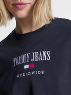 Футболка жіноча Tommy Jeans DW0DW16154-DW5 S Блакитна (8720644427842) - зображення 4
