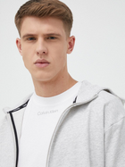 Толстовка на блискавці чоловіча Calvin Klein 00GMS3J401 XL Сіра (8720108894616) - зображення 4