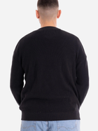 Sweter męski bawełniany Calvin Klein Jeans J323808 L Czarny (8720108059060) - obraz 2