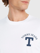 Футболка чоловіча Tommy Jeans DM16843 M Біла (8720644535639) - зображення 3