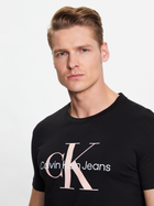 Koszulka męska Calvin Klein Jeans J320806 S Czarna (8720108091657) - obraz 4