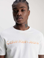 Футболка чоловіча Calvin Klein Jeans J322511 S Біла (8720108054348) - зображення 4