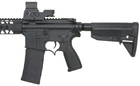 Пистолетная рукоятка BATTLEAXE GUNFIGHTER MOD.2 для AEG AR-15/M4 – BLACK (для страйкбола) - изображение 5