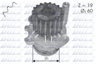 Водяний насос DOLZ A196 Skoda Fabia, Octavia; Audi A2; Volkswagen Polo; Seat Ibiza 045121011B, 045121011BV, 045121011BX