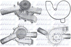 Водяний насос DOLZ M246 Mercedes C-Class, S-Class, E-Class, G-Class, M-Class, CLS-Class 1372000601, 1562000201, 1562000501