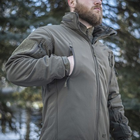 Куртка з підстібкою та капюшоном M-Tac Soft Shell Olive Розмір XS - зображення 6