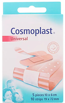 Zestaw plastrów Cosmoplast Universal Stripes 15 szt (4046871002244) - obraz 1