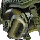 Комплект: тактичный шлем - каска Fast системой Wendy пуленепробиваемый, кевларовый, защита по NATO - NIJ IIIa (ДСТУ кл.1), размер M-L и оригинальные наушники Earmor M32Н с креплением "чебурашка" (FWOKMulEm32hCh1) - изображение 6