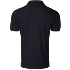 Поло футболка мужская тактическая универсальная для силовых структур Черный/Синий (2299), XL (OPT-7821) - изображение 3