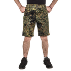 Шорти тактичні чоловічі камуфляжні для силових структур Brotherhood Camo Флекторн ріп-стоп (OPT-13201)