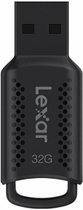 Pendrive Lexar JumpDrive V400 32GB USB 3.0 Czarny (843367127504) - obraz 3