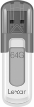 Флеш пам'ять Lexar JumpDrive V100 64GB USB 3.0 Grey (843367119547) - зображення 2