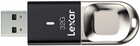 Pendrive Lexar JumpDrive Fingerprint F35 32GB USB 3.0 Czarny (843367119790) - obraz 3