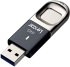 Pendrive Lexar JumpDrive Fingerprint F35 64GB USB 3.0 Czarny (843367119806) - obraz 4