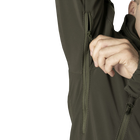Куртка тактическая износостойкая облегченная для силовых структур SoftShell 2.0 Олива (6581), XXXL (OPT-30681) - изображение 5