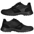 Кросівки шкіряні тактичні зносостійкі для силових структур Hermes Чорний (6577), 40 (OPT-38981) - зображення 2