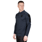 Поло футболка чоловіча тактична універсальна для силових структур Темно-синій (7006), L (OPT-10501) - зображення 3