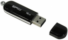 Флеш пам'ять Silicon Power LuxMini 322 16GB USB 2.0 Black (4712702617177) - зображення 1