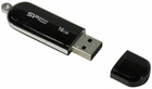 Pendrive Silicon Power LuxMini 322 16GB USB 2.0 Czarny (4712702617177)