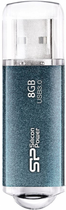 Pendrive Silicon Power Marvel M01 8GB USB 3.0 Niebieski (4712702623208) - obraz 3