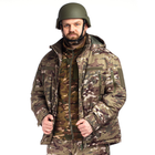 Куртка тактична зносостійка полегшена для силових структур мультикам 52-54/170-176 (OPT-30901) - зображення 4