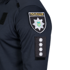 Поло футболка мужская тактическая универсальная для силовых структур Темно-синий (7006), S (OPT-10501) - изображение 5