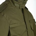 Куртка тактическая износостойкая облегченная для силовых структур M65 Хаки олива 52-54/170-176 (OPT-25501) - изображение 5
