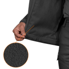 Куртка тактична демісезонна чоловіча для силових структур Stalker SoftShell Чорна (7226), XL (OPT-34521) - зображення 7