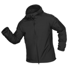 Куртка тактическая демисезонная мужская для силовых структур Stalker SoftShell Черная (7226), XXL (OPT-34521) - изображение 1
