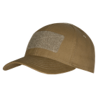 Бейсболка тактическая износостойкая практичная кепка для силовых структур Tactic Canvas Койот (5852) (OPT-6161) - изображение 1