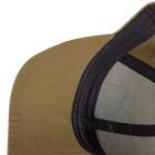 Бейсболка тактическая износостойкая практичная кепка для силовых структур Tactic Canvas Койот (5852) (OPT-6161) - изображение 7