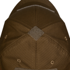 Бейсболка тактическая форменная кепка для силовых структур CM Tactic Twill 50/50 Койот (7354) (OPT-5221) - изображение 5