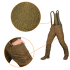 Штаны тактические зимние утепленные мужские брюки для силовых структур Patrol Taslan Койот (7356), XXL (OPT-36701) - изображение 4