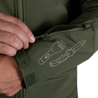Куртка тактическая демисезонная мужская для силовых структур Phantom System Олива (7294), M (OPT-35991) - изображение 6