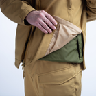 Куртка тактична зносостійка полегшена для силових структур Brotherhood SoftShell койот 54/170-176 (OPT-35001) - зображення 9