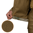 Куртка тактическая демисезонная мужская для силовых структур CM Stalker SoftShell Мультикам (7089), L (OPT-36451) - изображение 8