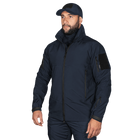 Куртка тактическая демисезонная мужская для силовых структур Phantom System Темно-синяя (7292), XXXL (OPT-35991) - изображение 2