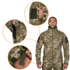 Куртка тактическая демисезонная мужская для силовых структур Phantom System Пиксель (7290), XL (OPT-39331) - изображение 5