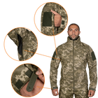 Куртка тактическая демисезонная мужская для силовых структур Phantom System Пиксель (7290), XL (OPT-39331) - изображение 5