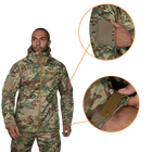 Куртка тактическая демисезонная мужская для силовых структур CM Stalker SoftShell Мультикам (7089), XL (OPT-36451) - изображение 4