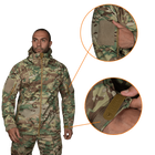 Куртка тактична демісезонна чоловіча для силових структур CM Stalker SoftShell Мультикам (7089), M (OPT-36451) - зображення 4