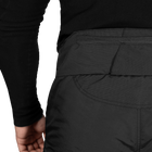 Штаны тактические зимние утепленные мужские брюки для силовых структур Patrol Taslan Черные (7357), XXXL (OPT-36701) - изображение 7