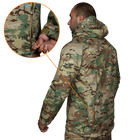 Куртка тактична демісезонна чоловіча для силових структур CM Stalker SoftShell Мультикам (7089), XXXL (OPT-36451) - зображення 3