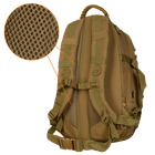 Рюкзак тактичний дволямковий зносостійкий для силових структур BattleBag LC Койот (7235) 35л (OPT-28901) - зображення 4
