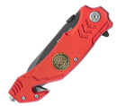 Спасательный Складной Нож Mil-Tec Fire Brigade Red 15306510 - изображение 6