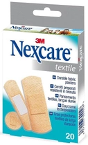 Пластирі від мозолів 3M Nexcare Textile Strips Adhesive Strips Assortment 7.6 x 10.1 см 20 шт (8470003309028) - зображення 1